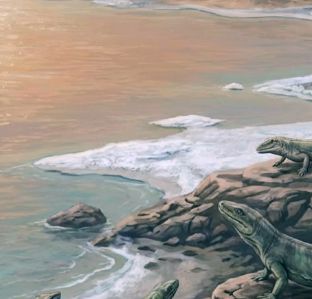 Source souterraine de la mer de Zechstein avec cristaux de magnésium